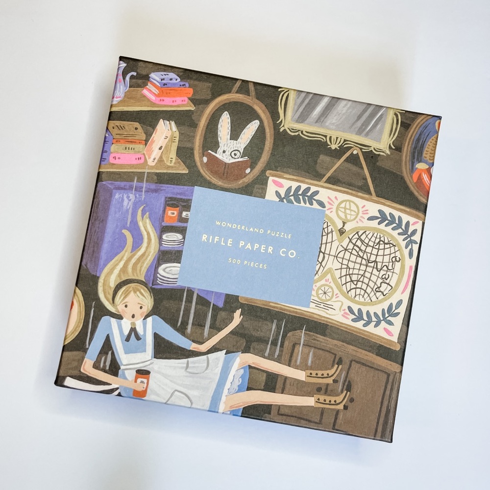 New! Rifle Paper Co. Wonderland Jigsaw Puzzle